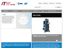 Tablet Screenshot of itw-welding.com